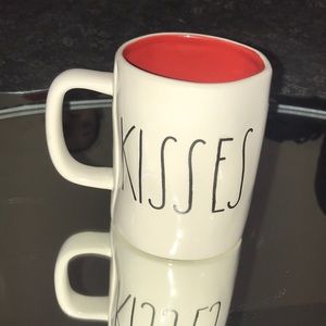 Hugs and Kisses Double Sided Mug Rae Dunn